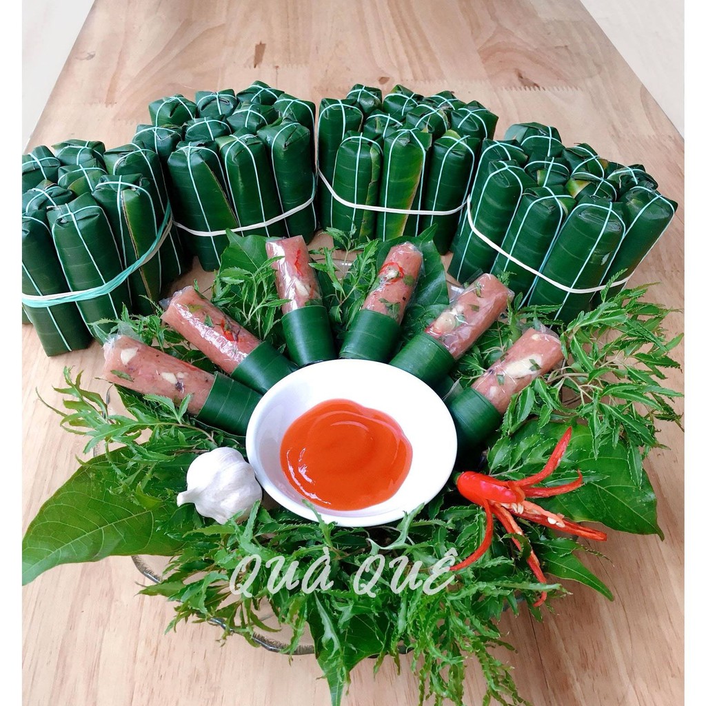 [NGON ĐẶC BIỆT] Nem chua thanh hóa, Đặc sản xứ Thanh (Hàng loại 1)