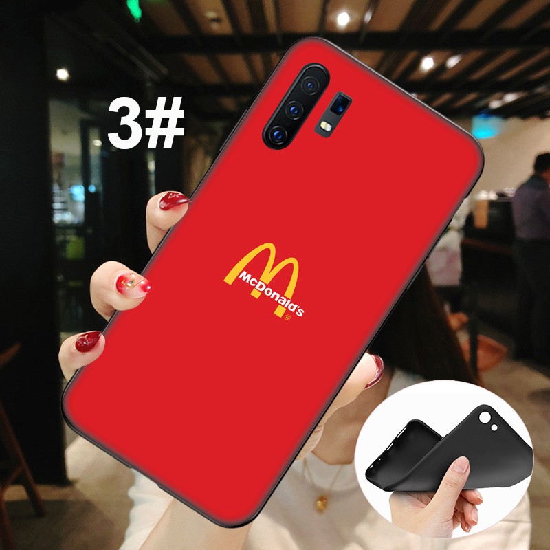 Ốp điện thoại dẻo TPU in hình MCDonalds nghệ thuật cho Realme Narzo 20 6 6i 5 5i 5s 3 2 A5 Q Pro MA33