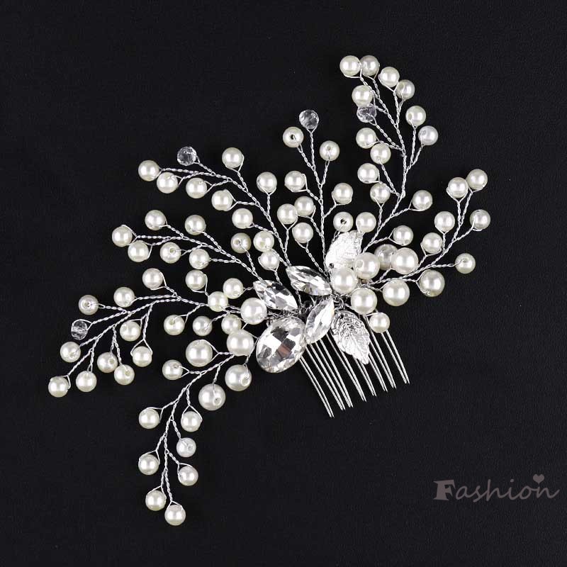 Lược Cài Tóc Hình Nhánh Cây Thời Trang Cho Cô Dâu