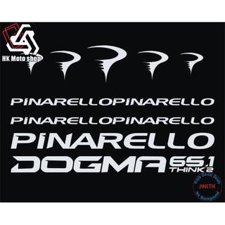 Decal dán xe đạp leo núi thương hiệu PINARELLO