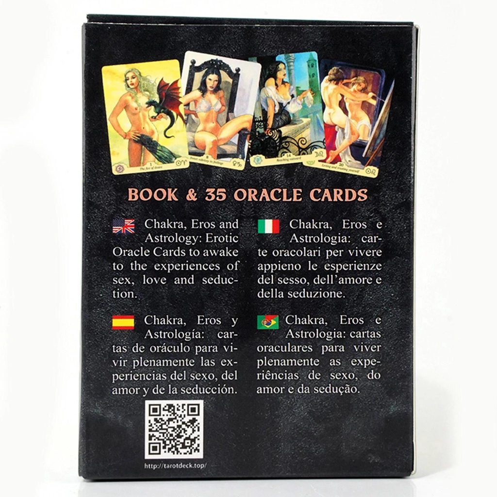 Manara Erotic Oracle: Chakras, Eros, and Astrology Cards