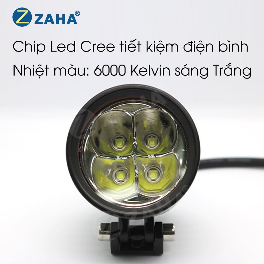 ĐÈN TRỢ SÁNG L4X 40W ZAHA 4000lm SIÊU SÁNG