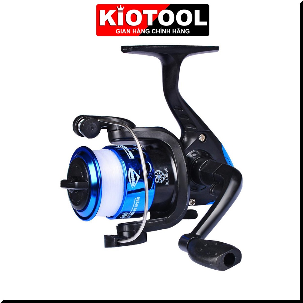 Máy câu cá Kiosport CD200 bền đẹp có sẵn cước