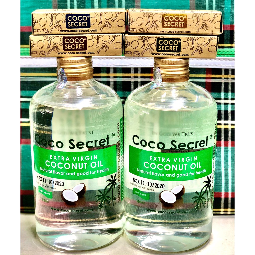 [TẶNG 1 SON DƯỠNG] COMBO 2 DẦU DỪA COCO SECRET 500ML