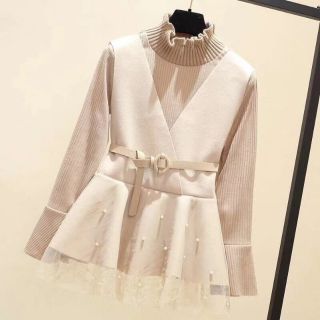 Áo dạ gile đính ngọc