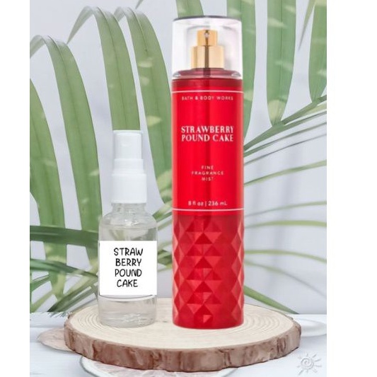 (30ML)XỊT THƠM STRAWBERRY POUND CAKE BATH AND BODYWORKS