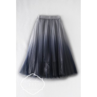 Chân váy tutu xếp ly Ombre