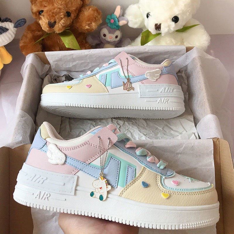 Giày Ulzzang Taobao Air Móc Hoa Phụ Kiện
