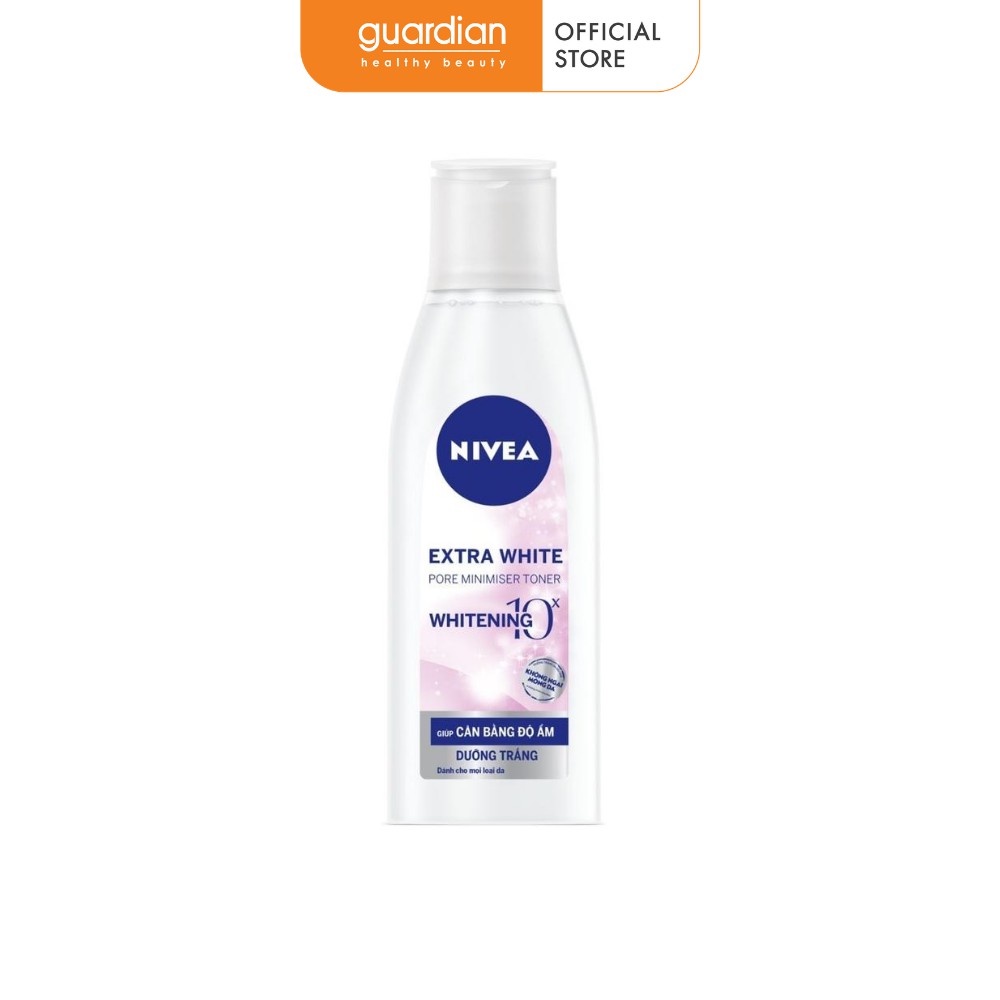 Nước hoa hồng Nivea giúp dưỡng trắng da &amp; se khít lỗ chân lông (200ml)