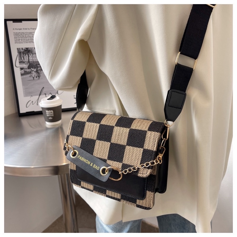 Túi xách nữ đeo chéo đẹp phong cách hàn quốc túi bì thư Zuliashop8386