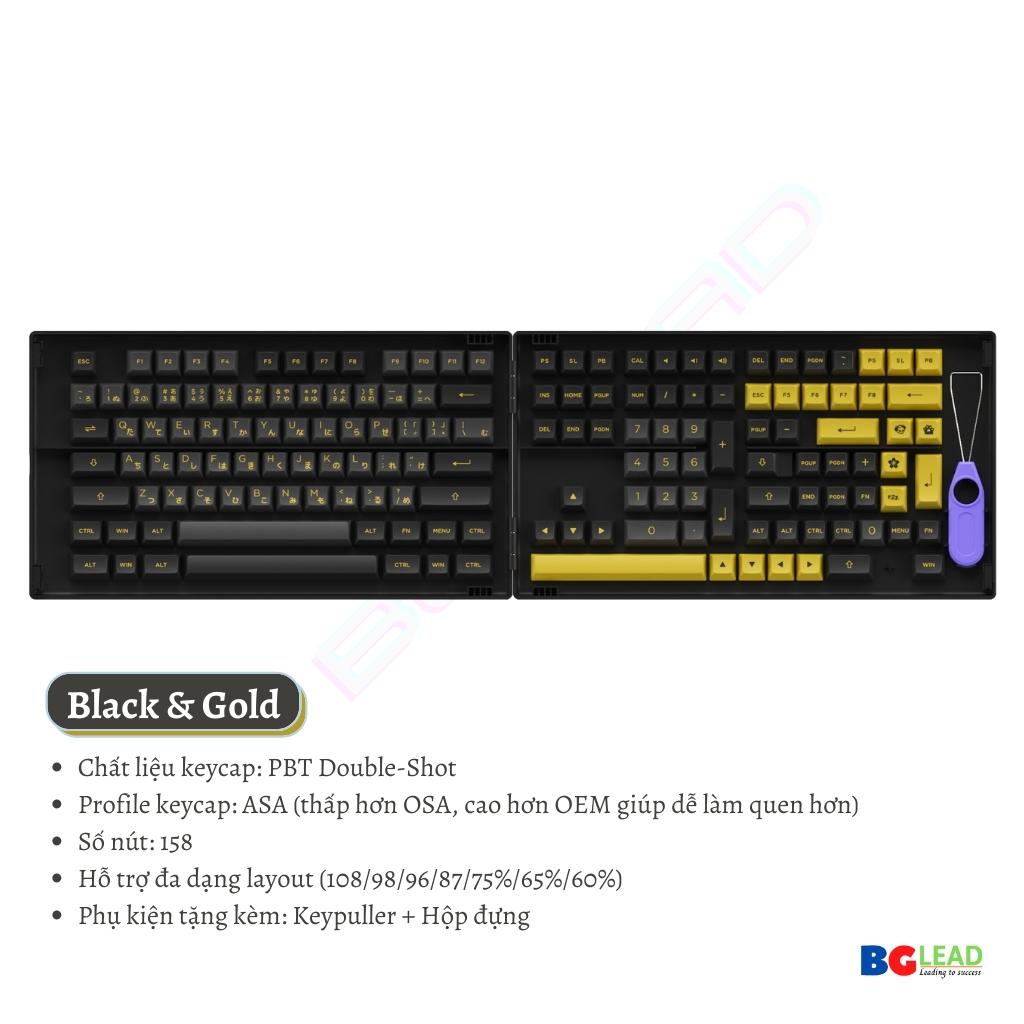 [Chính hãng] Bộ sưu tập keycap cho bàn phím cơ AKKO - ASA Profile 158 nút| 198 nút - Mai Hoàng phân phối