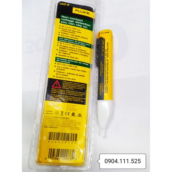 Bút thử điện không tiếp xúc FLUKE 1AC-II (90~1000 V)