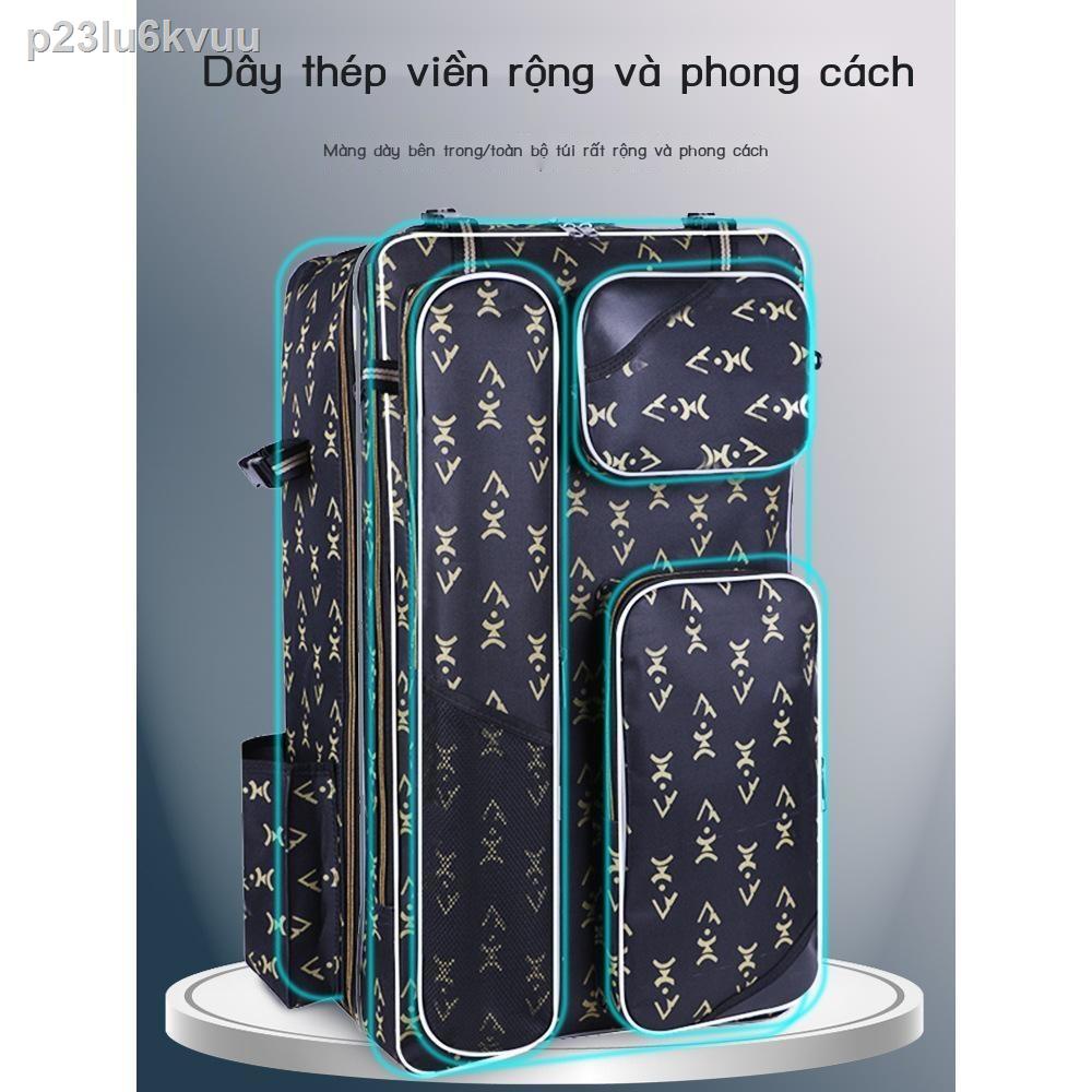♀ p23lu6kvuuTúi đựng đồ câu cá đa năng đeo vai túi cần balo chống thấm nước dung tích lớn xách tay bảo vệ