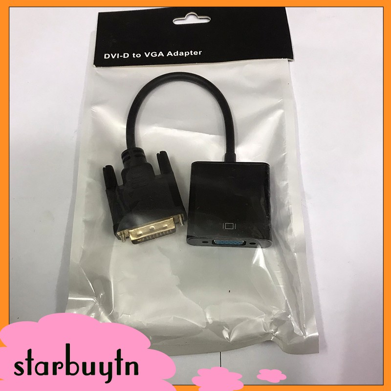 Cáp Chuyển DVI (24 +1 ) To Vga - DVI Sang VGA