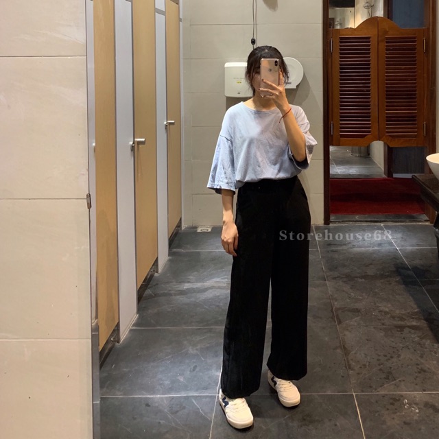 Quần suông đen | BigBuy360 - bigbuy360.vn