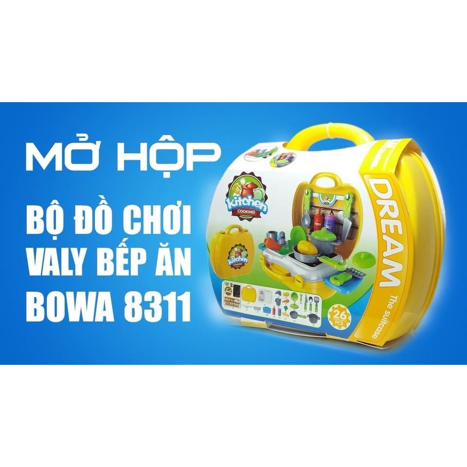 Đồ chơi nấu ăn vali