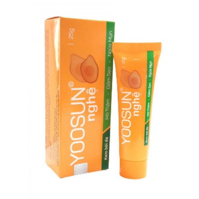 Kem Bôi Da Yoosun Nghệ - Rau Má - Acnes - Ngăn Ngừa Mụn, Giảm Thâm, Mát Da Từ Thảo Dược