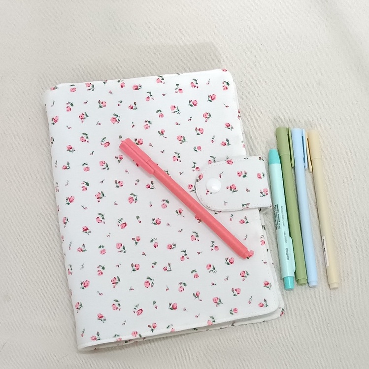 MS 29 Sổ Còng, Sổ Tay, Binder A5 bìa vải tiện dụng không lo bị bẩn hàng handmade