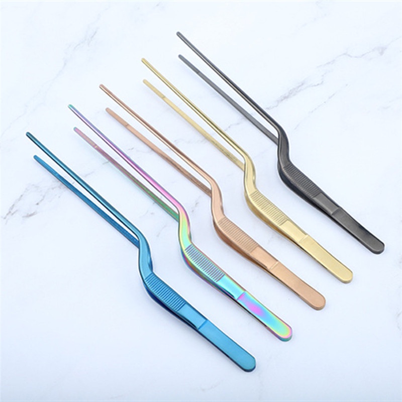 Bộ Kẹp Gắp Đồ Uống Bằng Thép Không Gỉ 21cm Cho Bartender