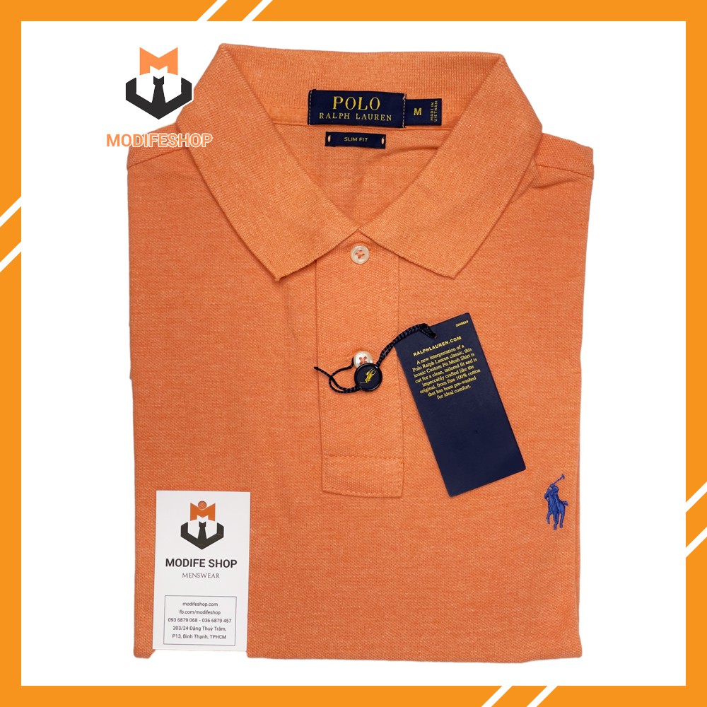 Áo polo Ralph Lauren Áo thun có cổ vải cá sấu cotton gai mềm mịn - Modife Shop | BigBuy360 - bigbuy360.vn
