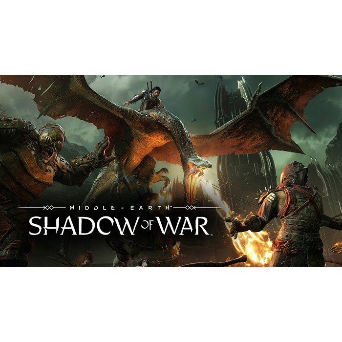 [Freeship toàn quốc từ 50k] Đĩa Game PS4: Middle-Earth Shadow of War - hệ EU