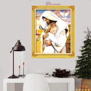 Tranh đính đá tình yêu của chúa LV383 (60cm x 50cm)