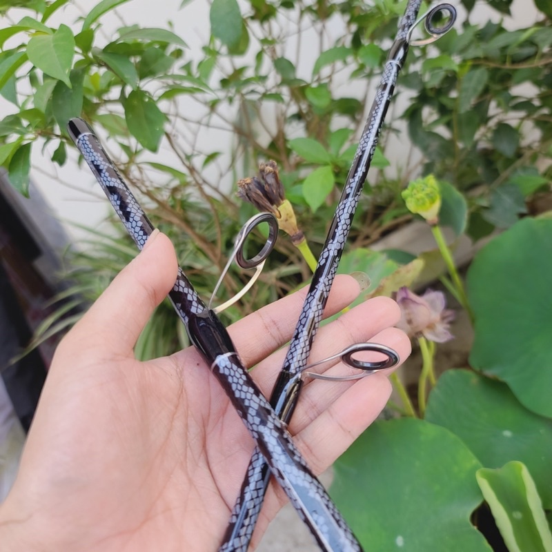 Cần Lure vân Da Rắn siêu khoẻ