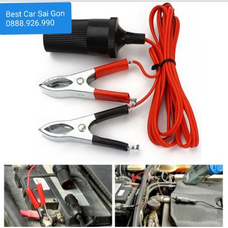 Ổ nguồn sử dụng thiết bị ô tô 12-24V