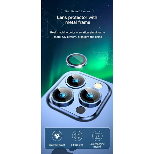 khung dán bảo về camera IP 13 / 13 Pro / 13 Promax, 12 , 12 Pro Max  , 12 Mini chính hãng TOTU cao cấp