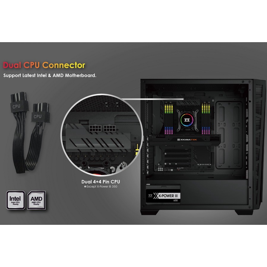 Nguồn máy tính Xigmatek X-POWER II X350 X450 X500 X550 X650 ( Mai Hoàng PP)