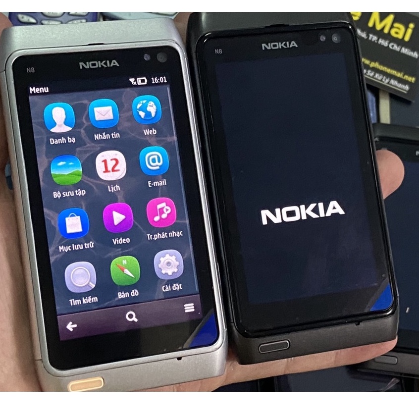 Điện Thoại Nokia N8 Cảm Ứng Bộ Nhớ 16G WiFi 3G Chính Hãng Loa To, Sóng Khẻo - Bảo Hành 6 Tháng