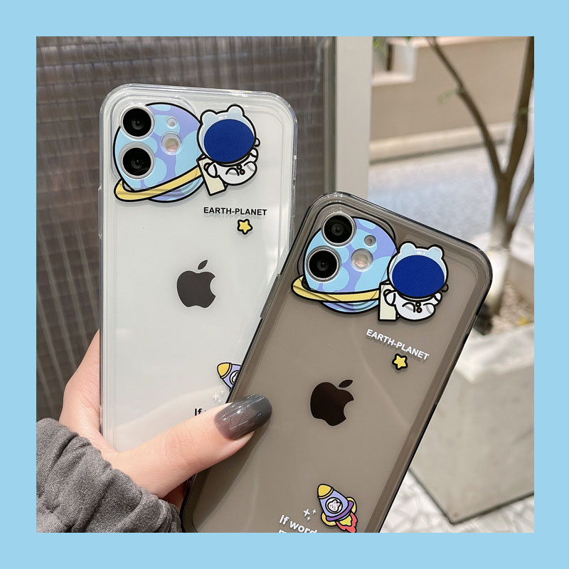 Ốp điện thoại silicon họa tiết hình phi hành gia cho iPhone 11 Pro Max X Xr Xs Max 7 8 Plus Se 2020 12 pro max 12 mini 13 pro max 13 mini | BigBuy360 - bigbuy360.vn