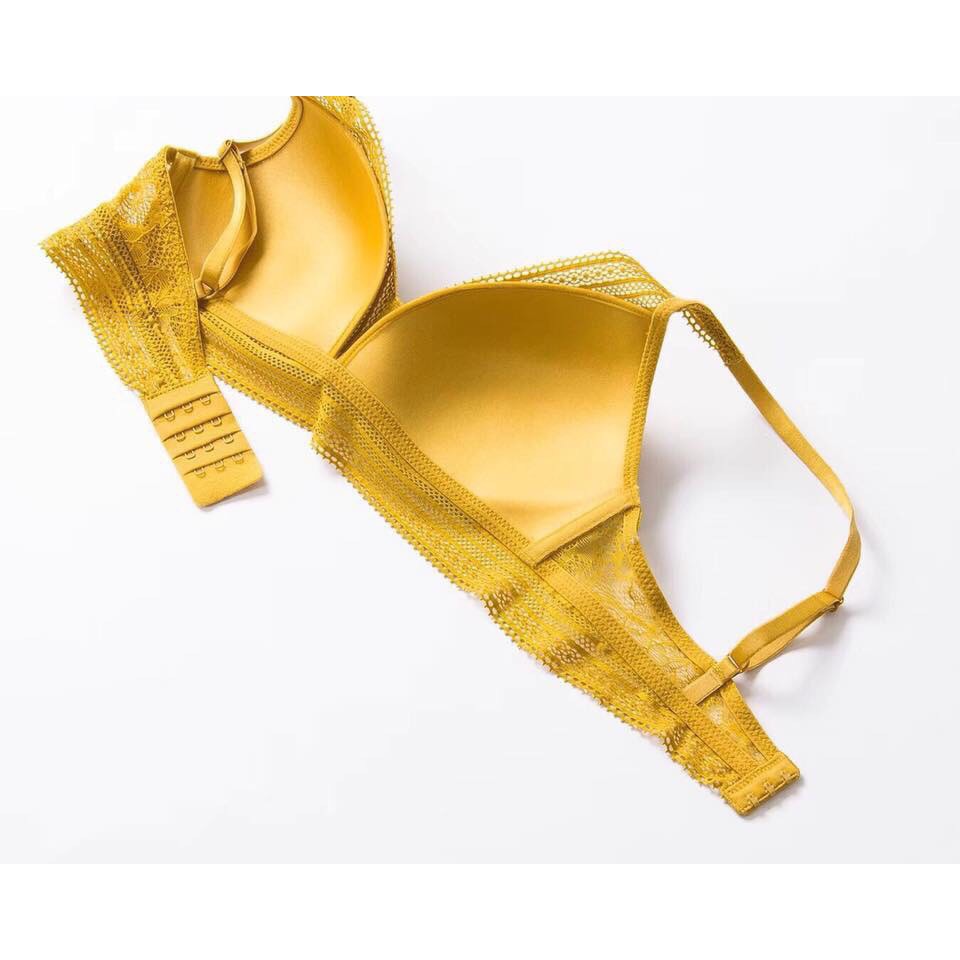 Bộ đồ lót Pinkdear ren không gọng mút mỏng - B | BigBuy360 - bigbuy360.vn