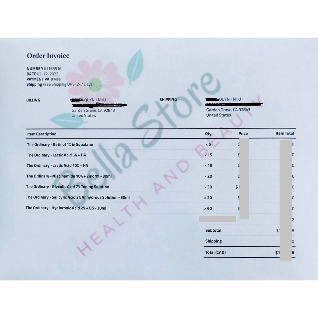 Tinh chất Niacinamide 10% + Zinc 1% - The Ordinary