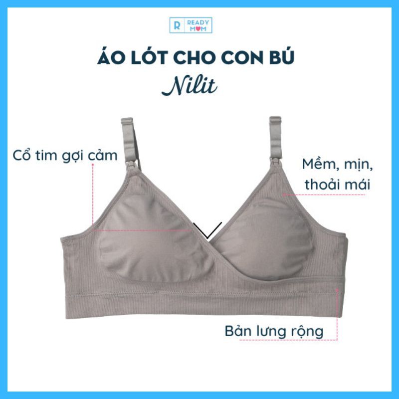 Áo Lót Bầu | Áo Ngực Cho Con Bú | Cổ Tim Không Gọng | Siêu Mềm Mại | Đẹp | Bản Lưng To | Hàng Trung Quốc | R03