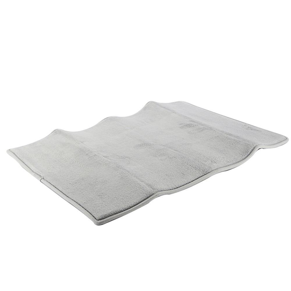 Thảm chùi chân Memory Foam Lock&Lock cỡ S, 430X610X15mm xám MAT512GRY