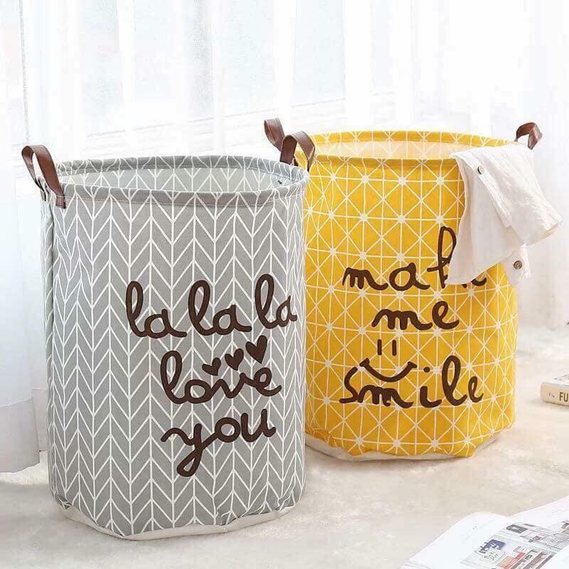 Sọt đựng đồ đa năng vải dù Vintage