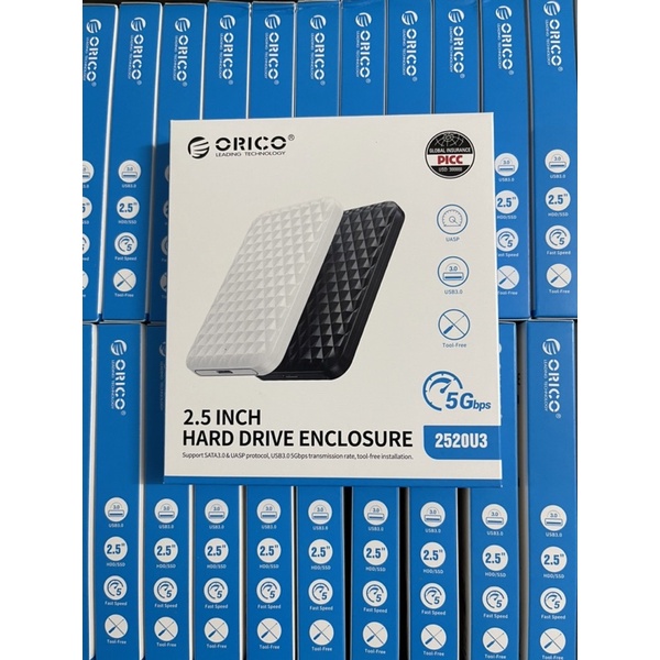 Box đựng ổ cứng 2.5'' Orico 2520U3 chính hãng.