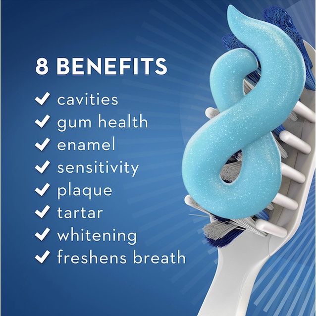 KEM ĐÁNH RĂNG - TRẮNG SÁNG &amp; SẠCH SÂU Crest Pro-Health Advanced Whitening + Intensive Clean Toothpaste, 164g (5.8 oz)
