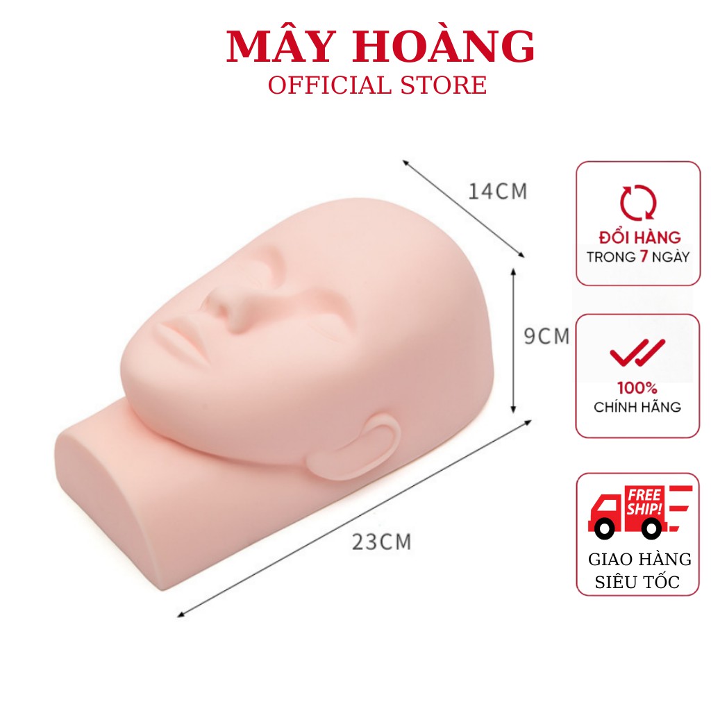 Đầu Manocanh Mềm- Tập Nối Mi- Massage SPA - Phun Xăm- Make Up ( hàng chuẩn)