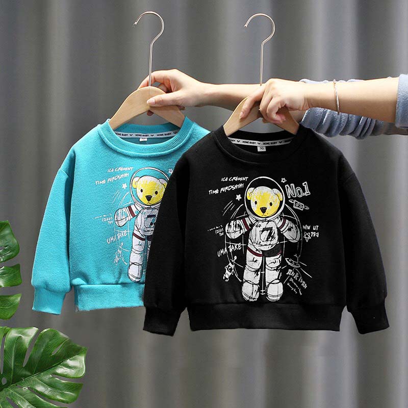 Áo nỉ trẻ em lót lông cao cấp cực dày dặn 8-22kg dành cho bé trai và bé gái giữ ấm cực tốt