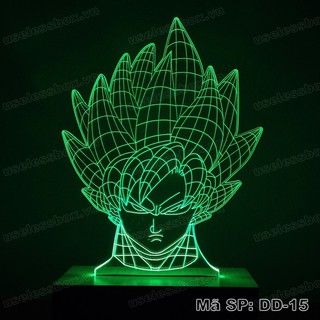 Đèn ngủ 3D hình Songoku