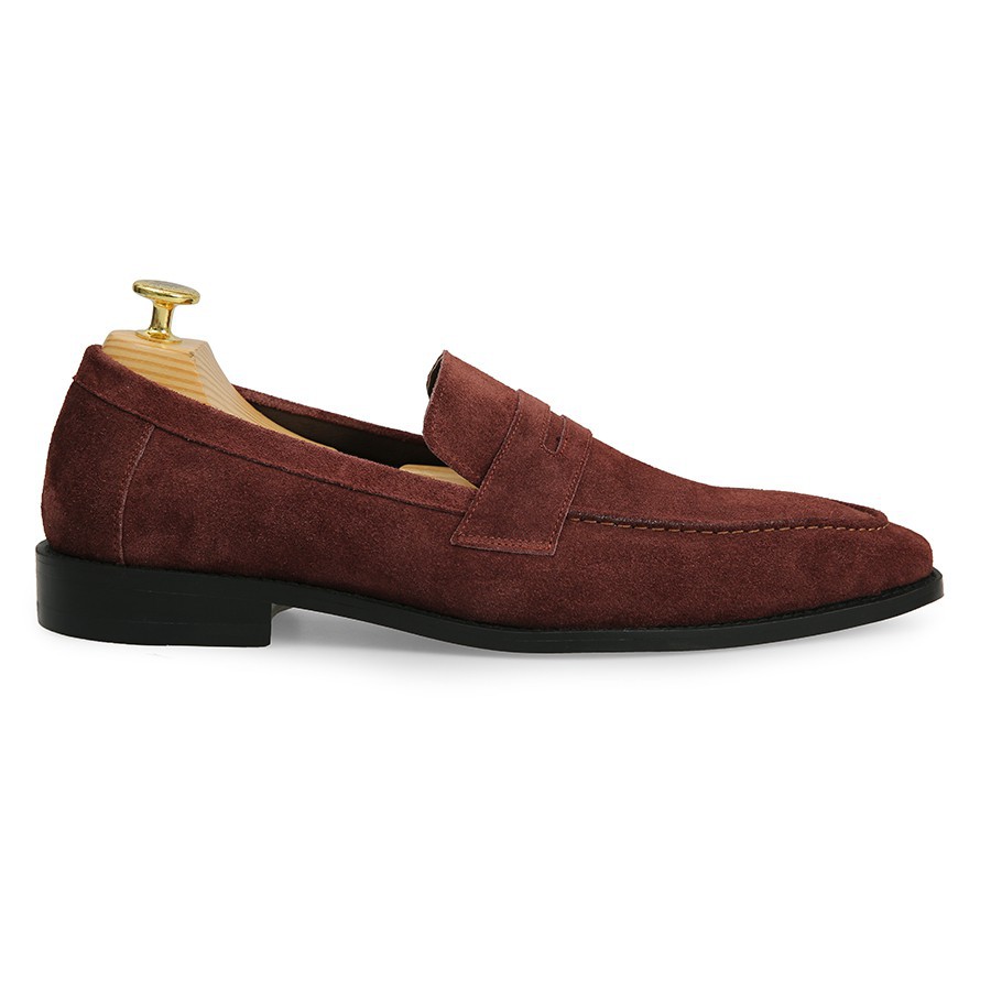 Giày Da Nam LAFORCE Penny Loafer Da Lộn GNLA0828-N Tặng Đón Gót Tiện Lợi