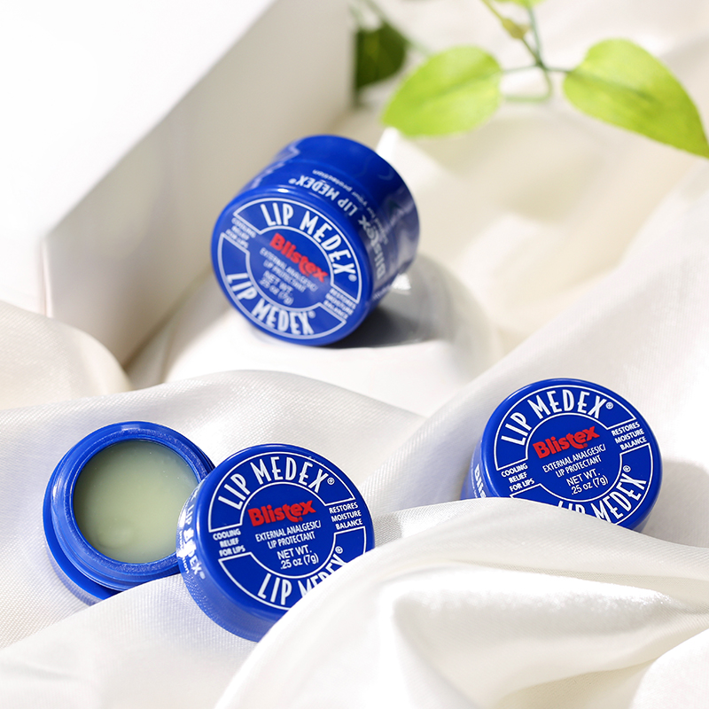 VASELINE (Hàng Mới Về) Son Môi Dưỡng Ẩm Màu Xanh Dương Phong Cách Mỹ