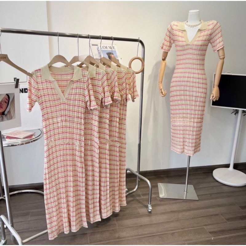 Đầm thun body dáng dài siêu hot