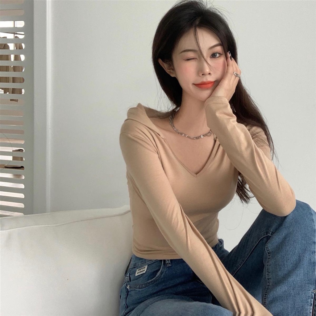 Áo hoodie COZOKC tay dài kiểu dáng hợp thời trang