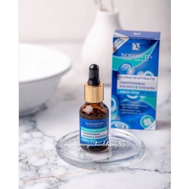 Huyết thanh Novosit cung cấp axit  hyaluronic  & collagen cho da