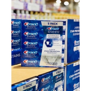 Kem Đánh Răng Crest 3D White Advanced – Mỹ