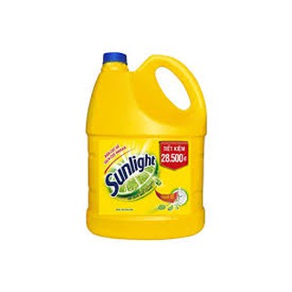 Nước rửa chén Sunlight hương Chanh can 3.8kg
