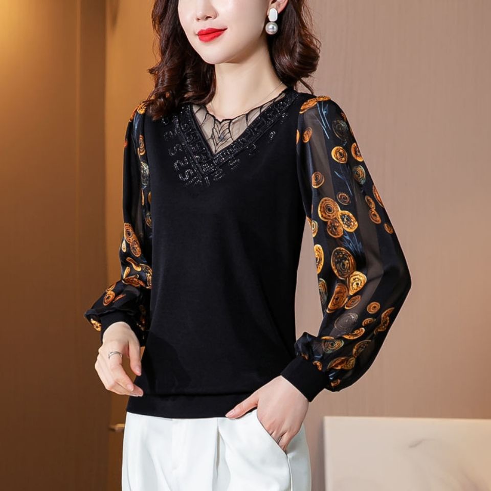 Áo Sơ Mi Tay Dài Thời Trang Dành Cho Phụ Nữ Trung Niên